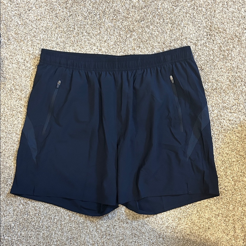 Women’s Navy Blue Athletic Shorts
